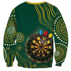 First Nations NAIDOC Week 2026 Fiery Darts Sweatshirt National Colors Aboriginal Arts