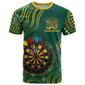 First Nations NAIDOC Week 2026 Fiery Darts T Shirt National Colors Aboriginal Arts