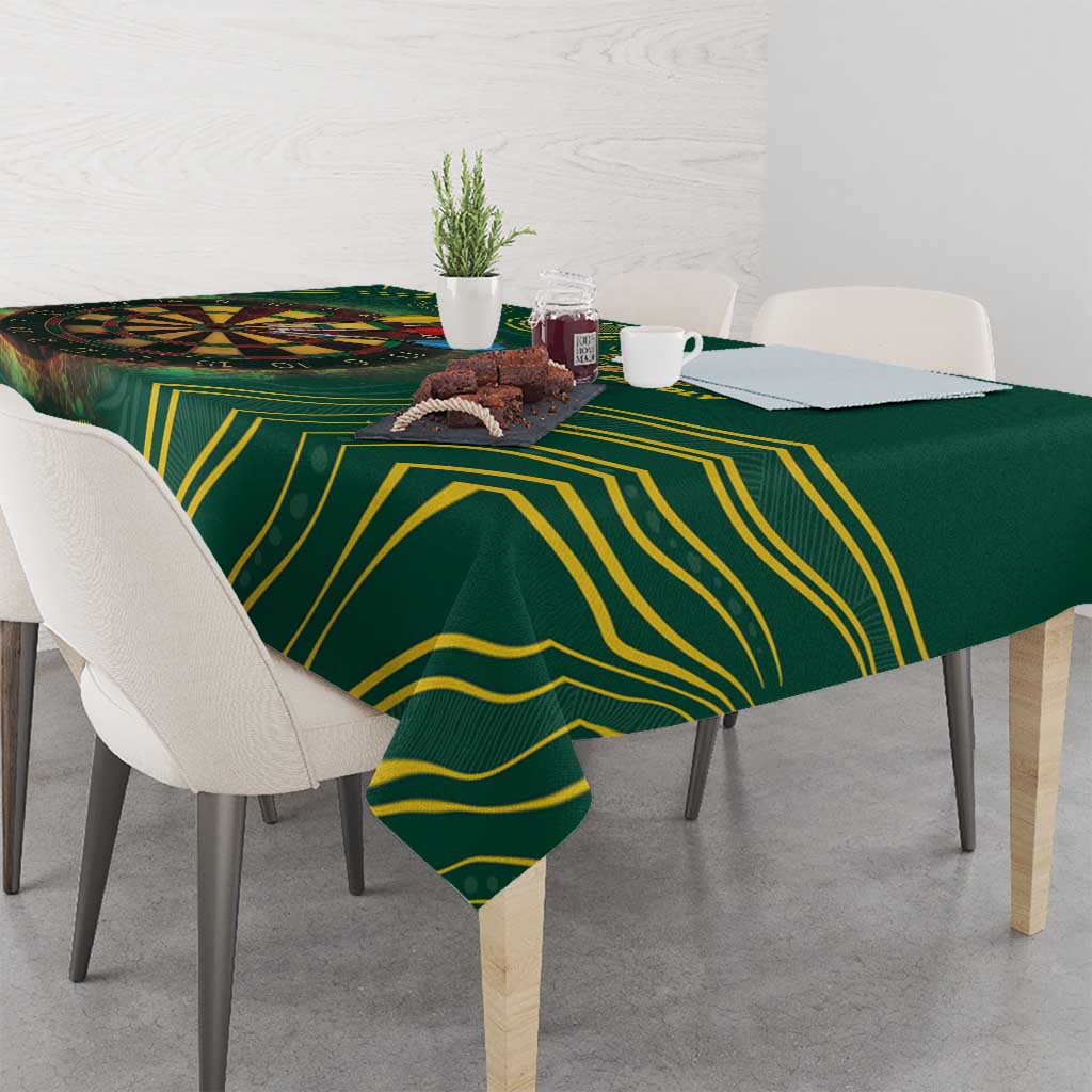 First Nations NAIDOC Week 2026 Fiery Darts Tablecloth National Colors Aboriginal Arts