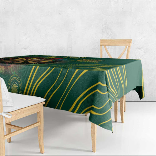 First Nations NAIDOC Week 2026 Fiery Darts Tablecloth National Colors Aboriginal Arts