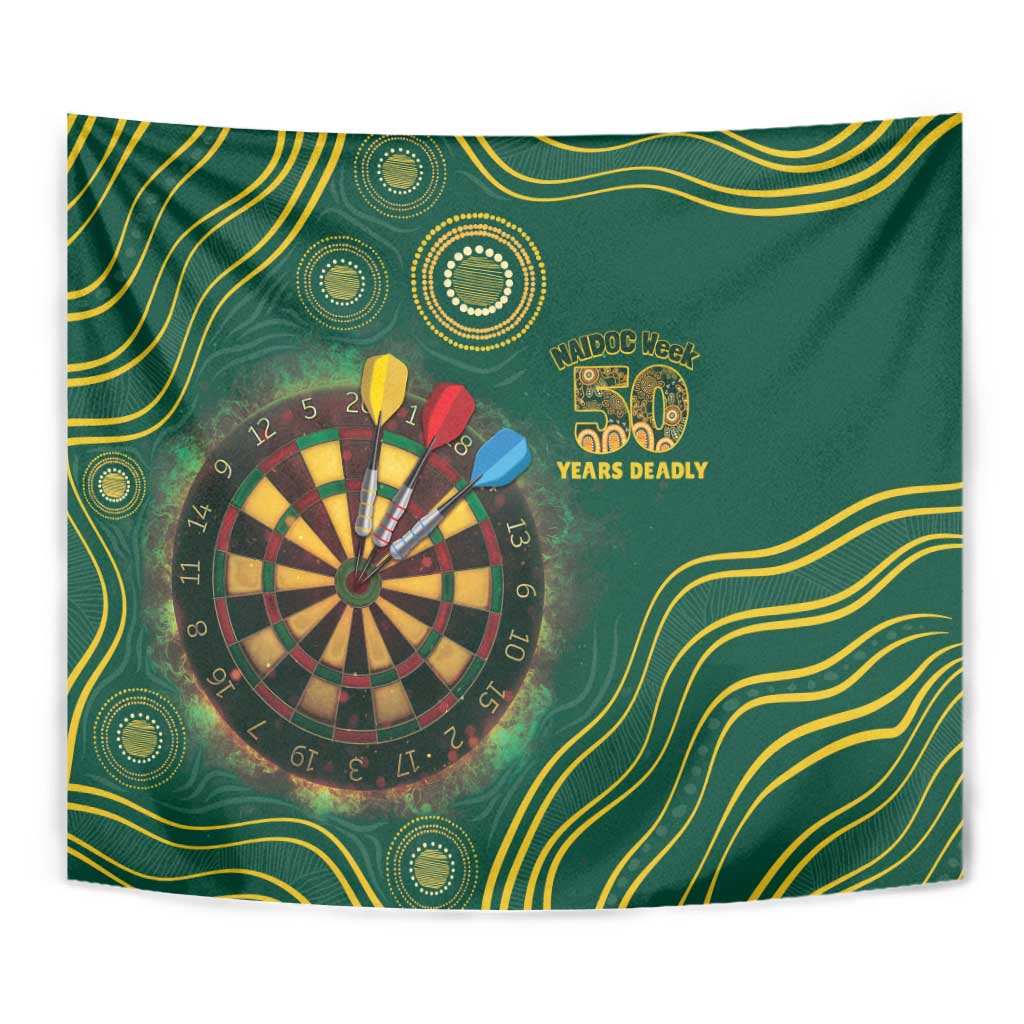 First Nations NAIDOC Week 2026 Fiery Darts Tapestry National Colors Aboriginal Arts