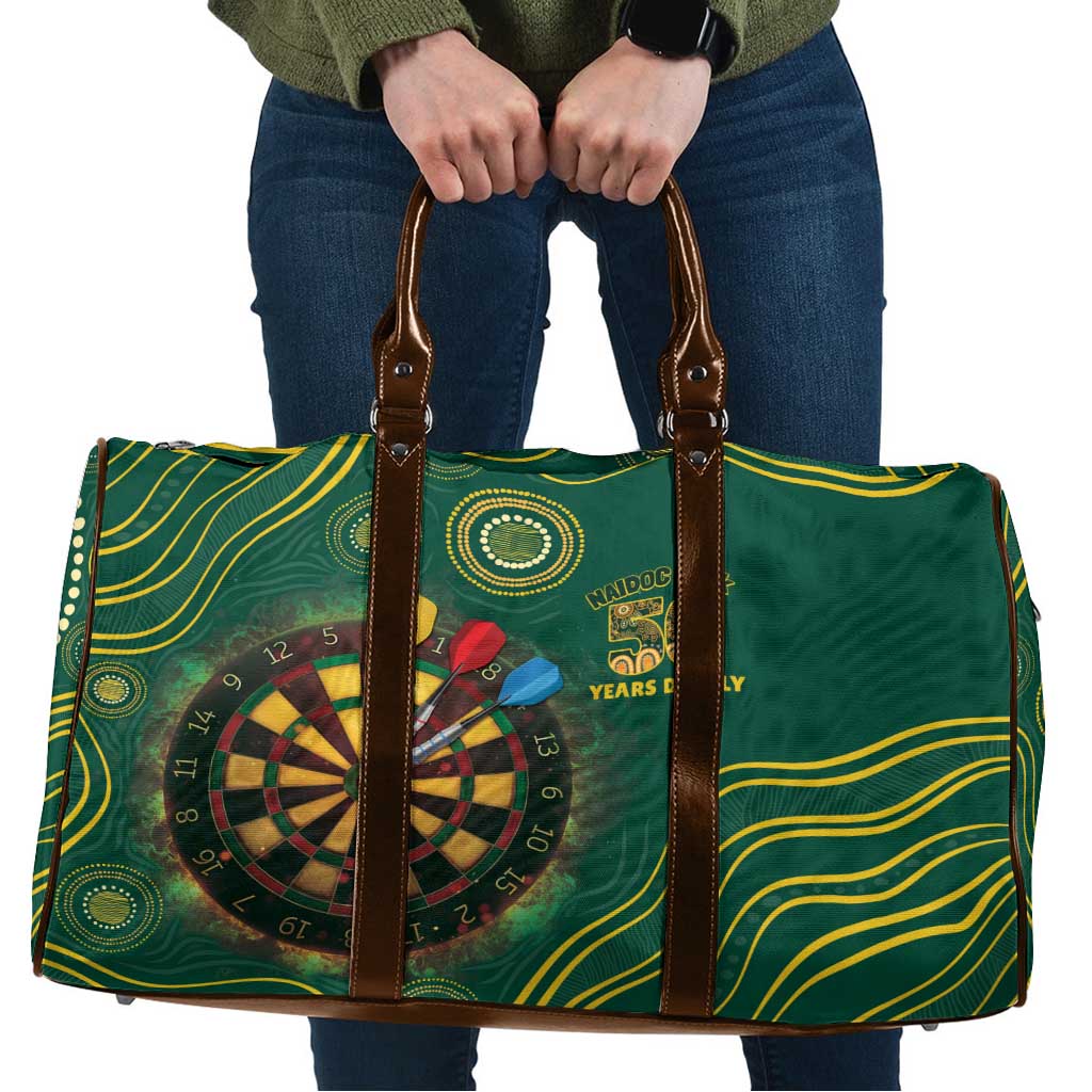 First Nations NAIDOC Week 2026 Fiery Darts Travel Bag National Colors Aboriginal Arts