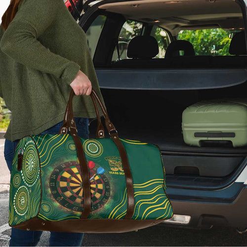 First Nations NAIDOC Week 2026 Fiery Darts Travel Bag National Colors Aboriginal Arts
