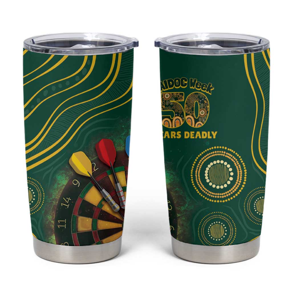 First Nations NAIDOC Week 2026 Fiery Darts Tumbler Cup National Colors Aboriginal Arts
