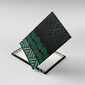 Maori Taniko Patterns Canvas Wall Art Pounamu Niho Taniwha Mix Paatiki Motifs
