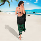 Maori Taniko Patterns Sarong Pounamu Niho Taniwha Mix Paatiki Motifs