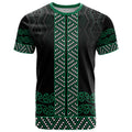 Maori Taniko Patterns T Shirt Pounamu Niho Taniwha Mix Paatiki Motifs