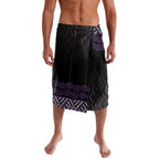 Maori Taniko Patterns Lavalava Purple Niho Taniwha Mix Paatiki Motifs