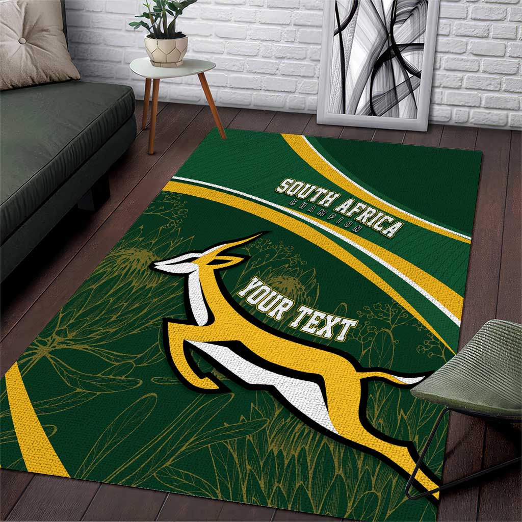 South Africa Rugby Personalized Bokke Area Rug Springboks - Stronger Together - Aussie Hoodie