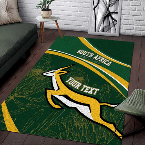 South Africa Rugby Personalized Bokke Area Rug Springboks - Stronger Together - Aussie Hoodie
