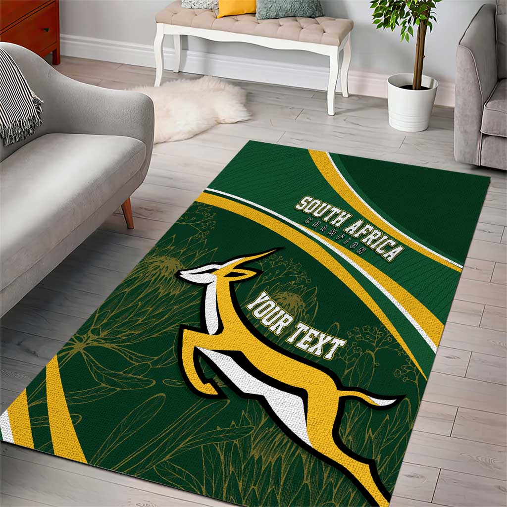 South Africa Rugby Personalized Bokke Area Rug Springboks - Stronger Together - Aussie Hoodie