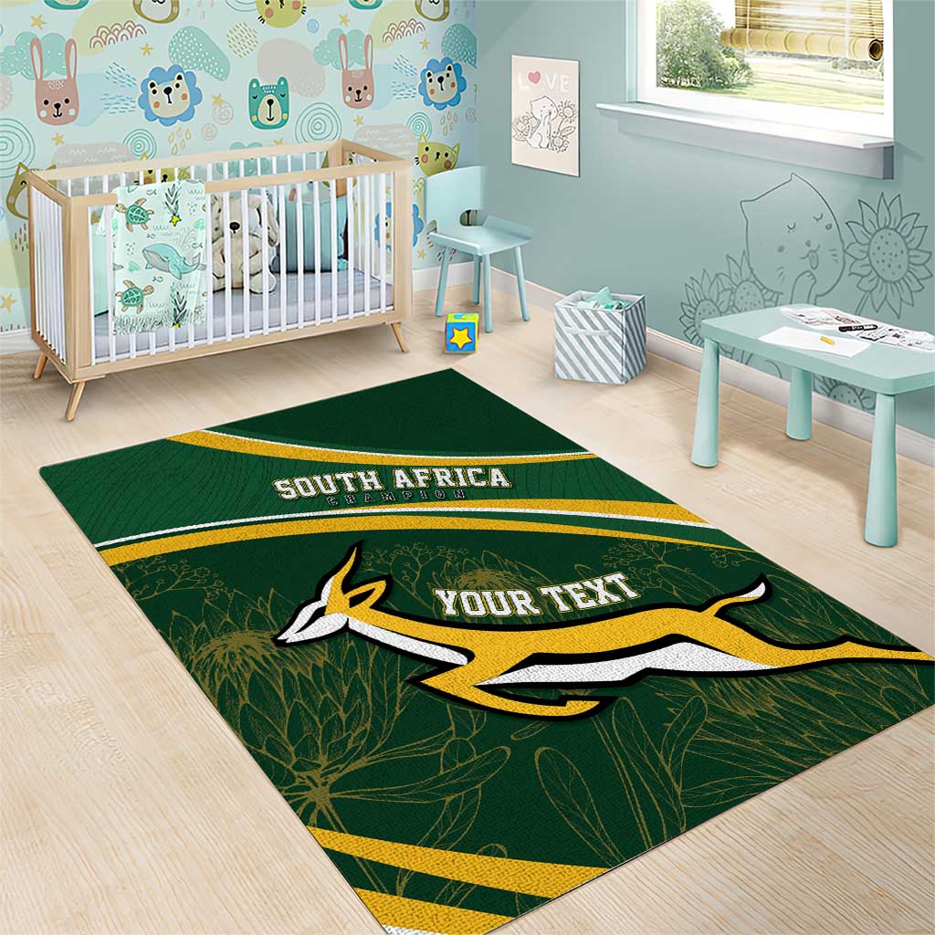 South Africa Rugby Personalized Bokke Area Rug Springboks - Stronger Together - Aussie Hoodie