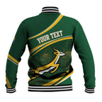 South Africa Rugby Personalized Bokke Baseball Jacket Springboks - Stronger Together - Aussie Hoodie