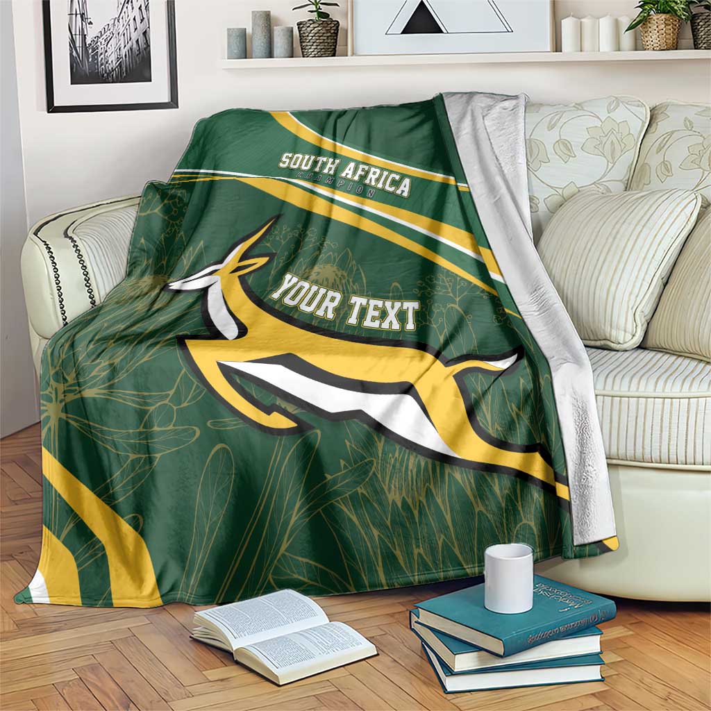South Africa Rugby Personalized Bokke Blanket Springboks - Stronger Together - Aussie Hoodie