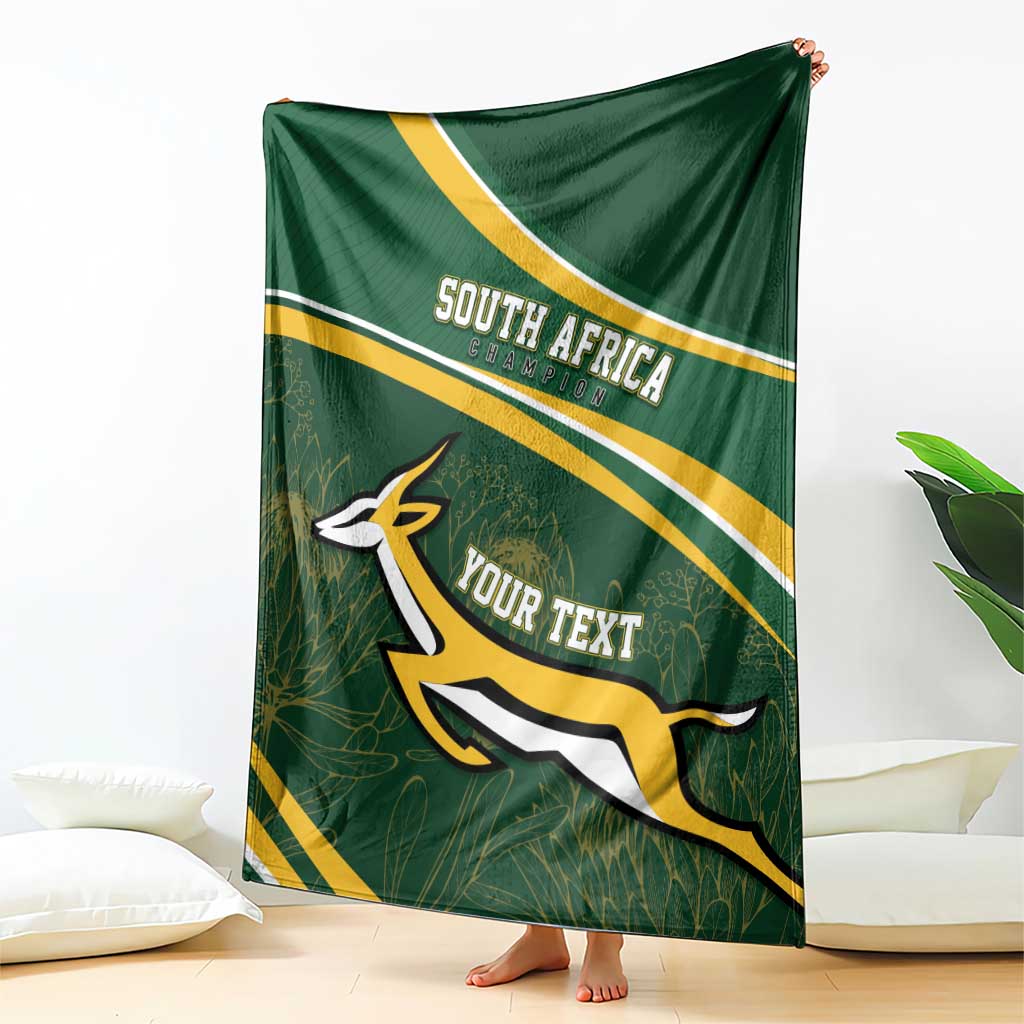 South Africa Rugby Personalized Bokke Blanket Springboks - Stronger Together - Aussie Hoodie