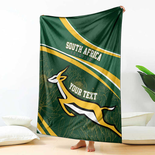 South Africa Rugby Personalized Bokke Blanket Springboks - Stronger Together - Aussie Hoodie