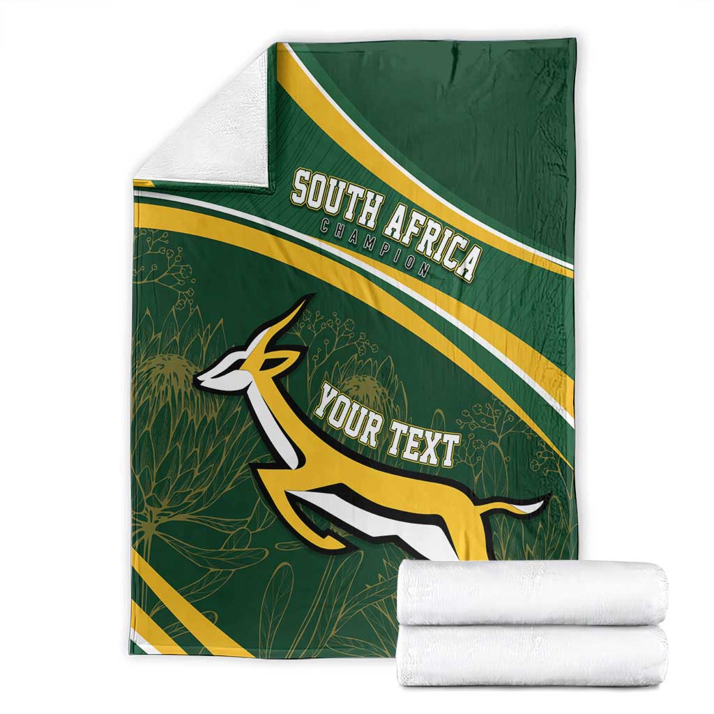 South Africa Rugby Personalized Bokke Blanket Springboks - Stronger Together - Aussie Hoodie