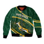 South Africa Rugby Personalized Bokke Bomber Jacket Springboks - Stronger Together - Aussie Hoodie