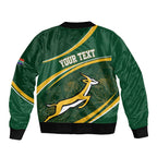 South Africa Rugby Personalized Bokke Bomber Jacket Springboks - Stronger Together - Aussie Hoodie