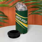South Africa Rugby Personalized Bokke 4 in 1 Can Cooler Tumbler Springboks - Stronger Together - Aussie Hoodie