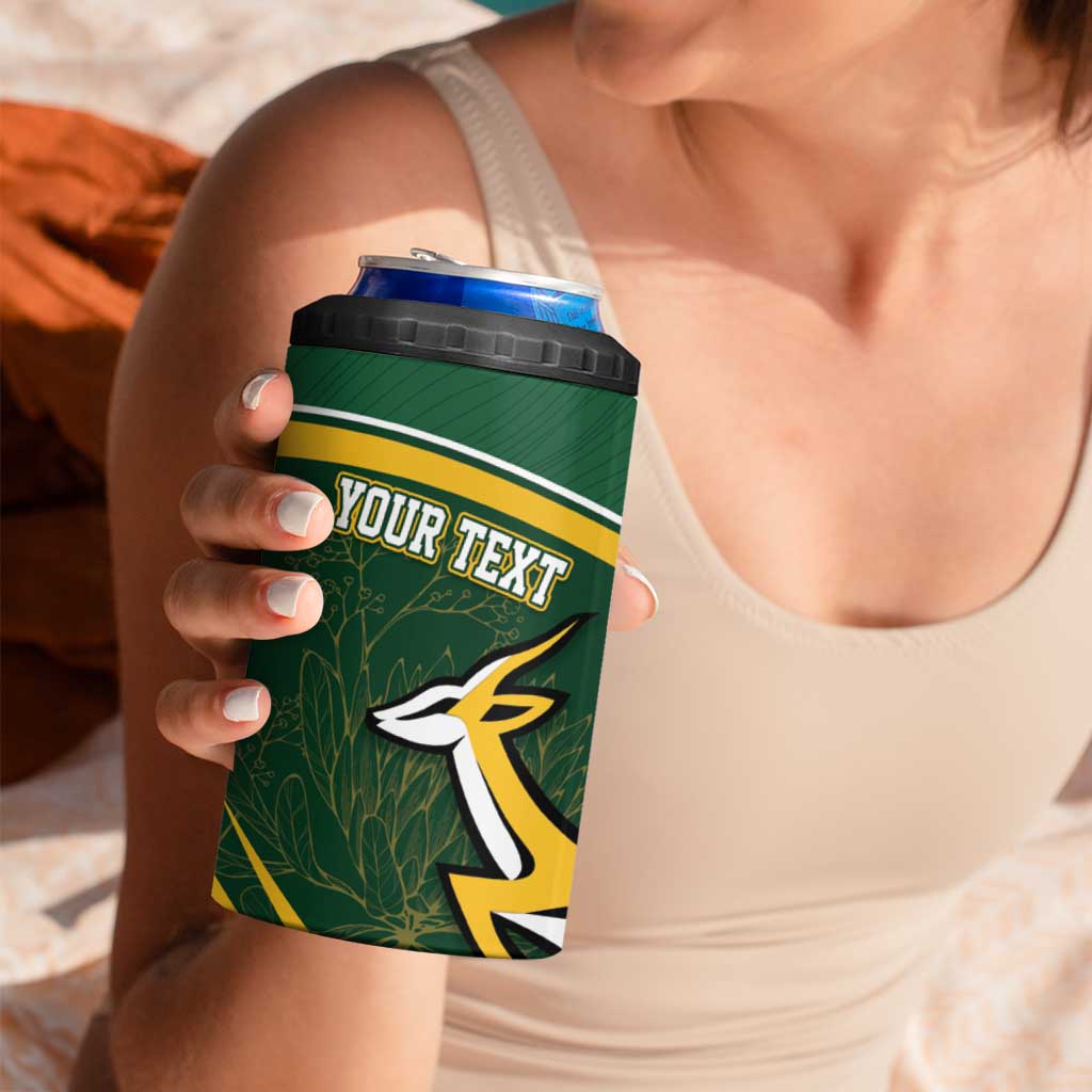 South Africa Rugby Personalized Bokke 4 in 1 Can Cooler Tumbler Springboks - Stronger Together - Aussie Hoodie