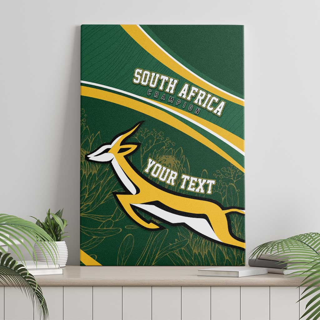 South Africa Rugby Personalized Bokke Canvas Wall Art Springboks - Stronger Together - Aussie Hoodie