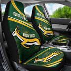 South Africa Rugby Personalized Bokke Car Seat Cover Springboks - Stronger Together - Aussie Hoodie