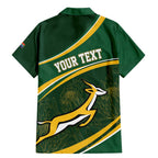 South Africa Rugby Personalized Bokke Family Matching Mermaid Dress and Hawaiian Shirt Springboks - Stronger Together - Aussie Hoodie