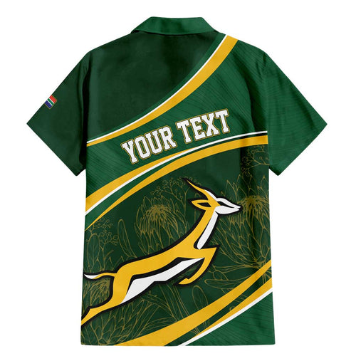 South Africa Rugby Personalized Bokke Family Matching Mermaid Dress and Hawaiian Shirt Springboks - Stronger Together - Aussie Hoodie