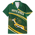 South Africa Rugby Personalized Bokke Family Matching Off The Shoulder Long Sleeve Dress and Hawaiian Shirt Springboks - Stronger Together - Aussie Hoodie