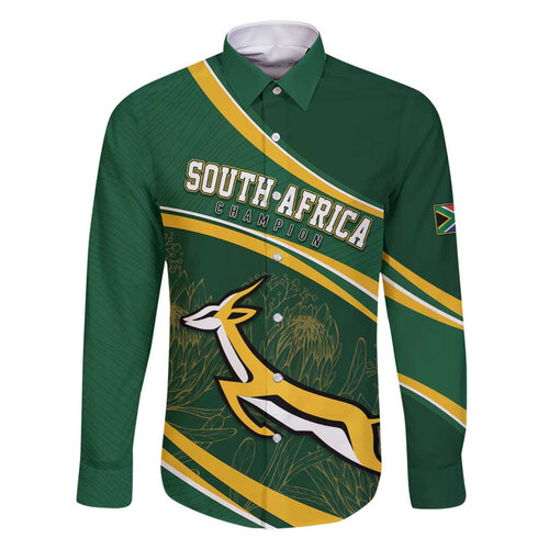 South Africa Rugby Personalized Bokke Family Matching Tank Maxi Dress and Hawaiian Shirt Springboks - Stronger Together - Aussie Hoodie