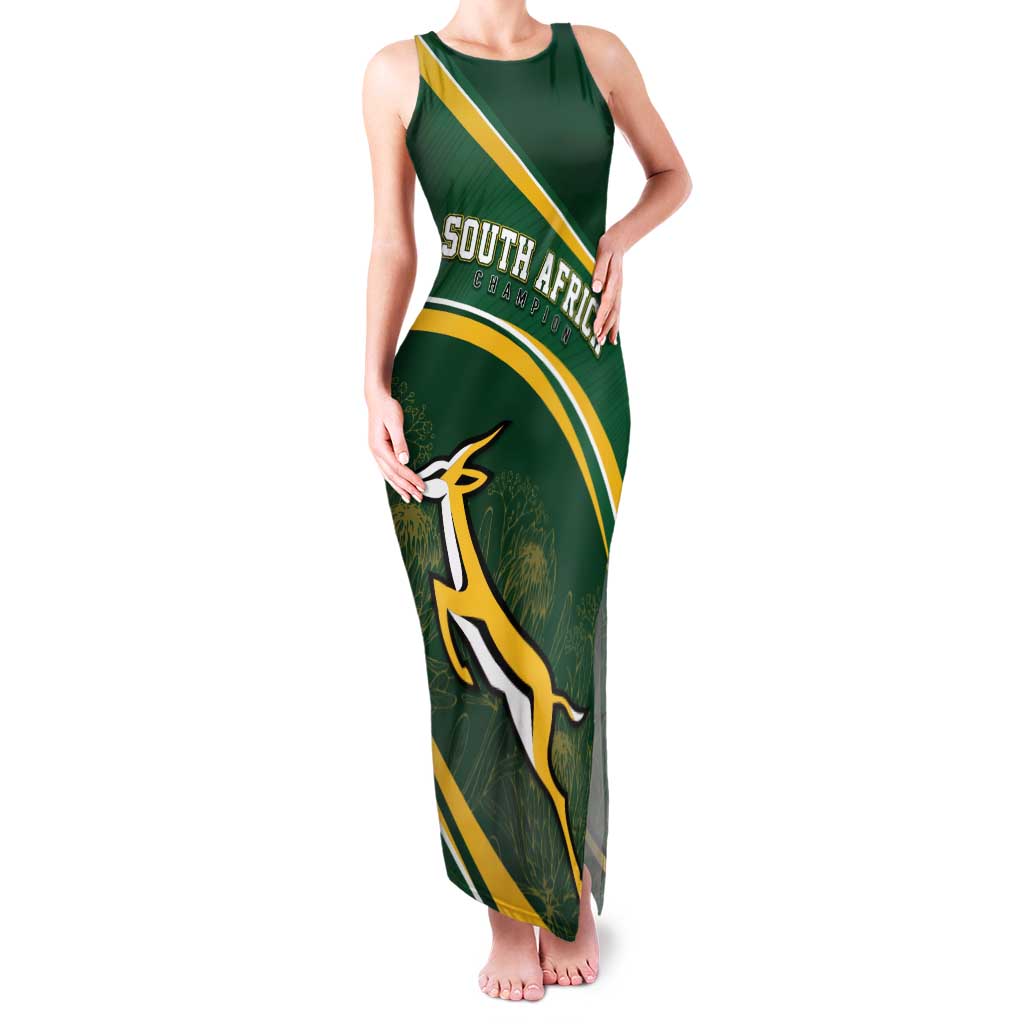 South Africa Rugby Personalized Bokke Family Matching Tank Maxi Dress and Hawaiian Shirt Springboks - Stronger Together - Aussie Hoodie