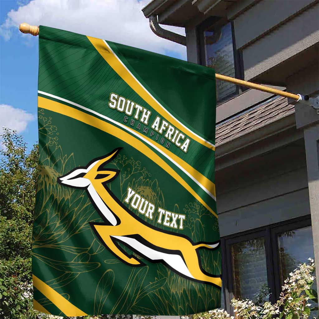 South Africa Rugby Personalized Bokke Garden Flag Springboks - Stronger Together - Aussie Hoodie