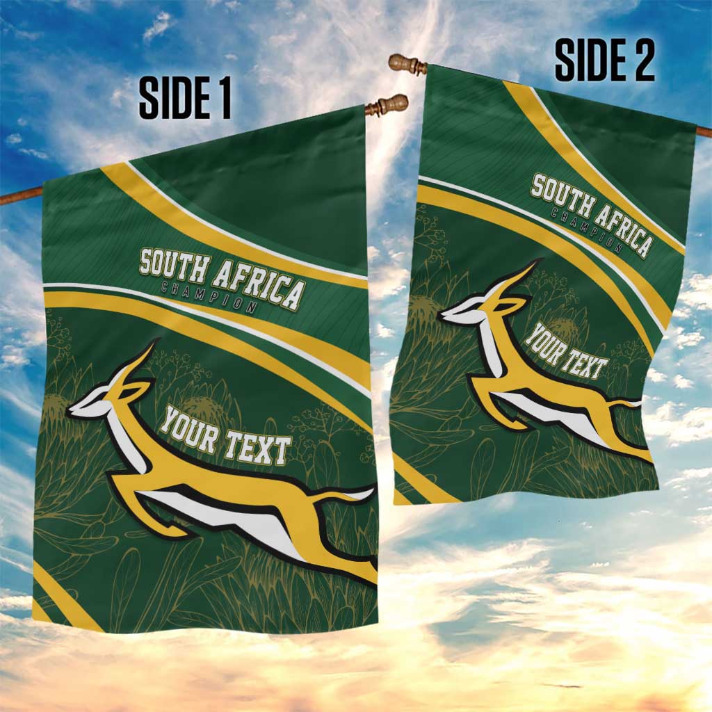 South Africa Rugby Personalized Bokke Garden Flag Springboks - Stronger Together - Aussie Hoodie