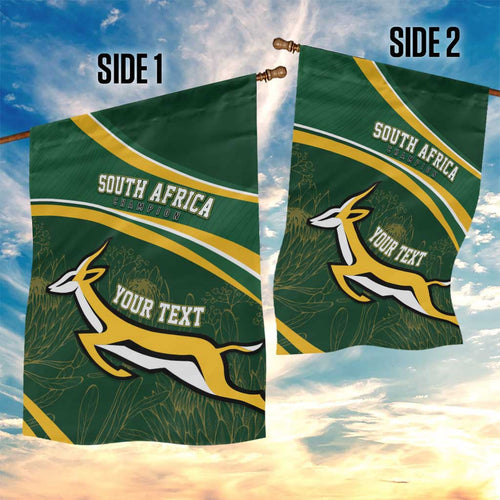 South Africa Rugby Personalized Bokke Garden Flag Springboks - Stronger Together - Aussie Hoodie