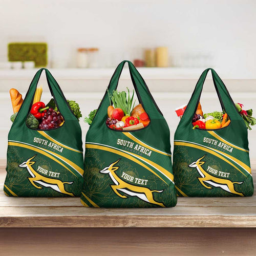 South Africa Rugby Personalized Bokke Grocery Bag Springboks - Stronger Together - Aussie Hoodie