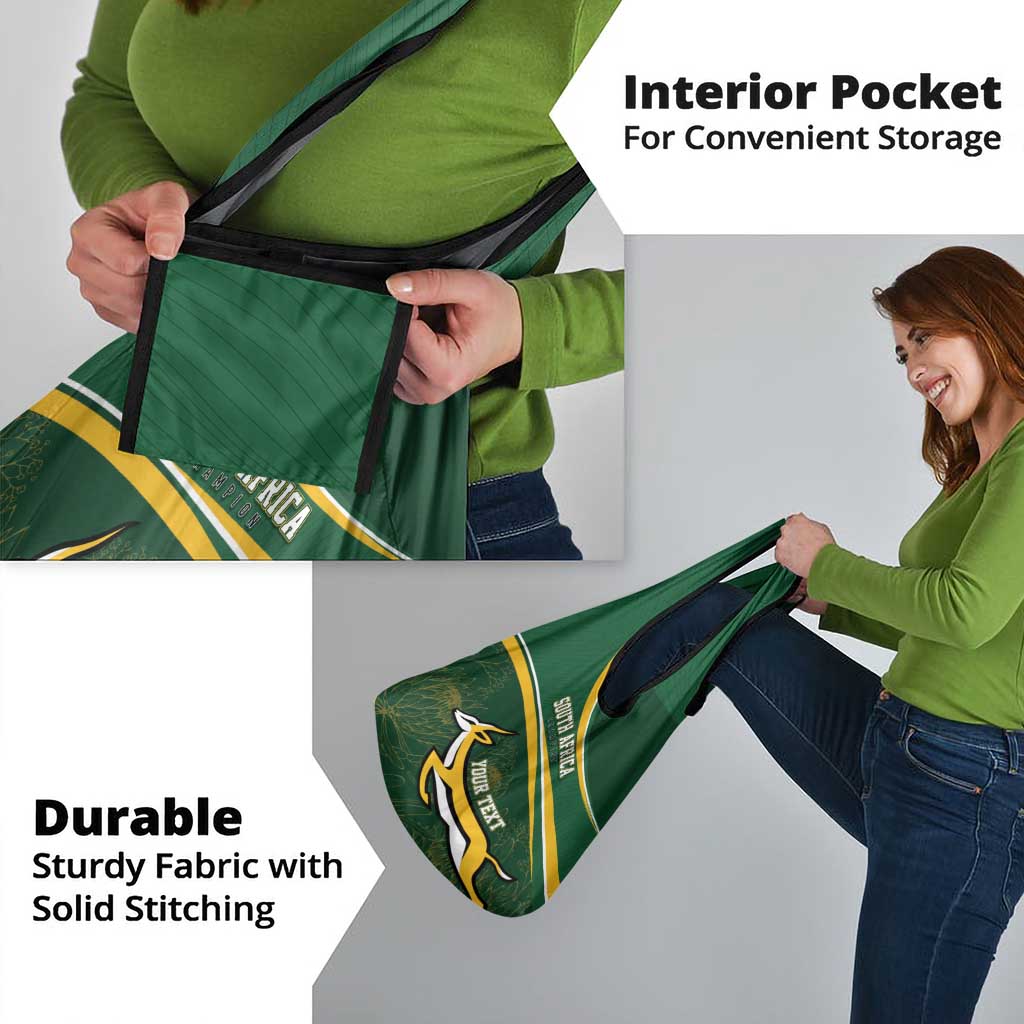 South Africa Rugby Personalized Bokke Grocery Bag Springboks - Stronger Together - Aussie Hoodie