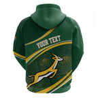South Africa Rugby Personalized Bokke Hoodie Springboks - Stronger Together - Aussie Hoodie