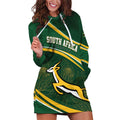 South Africa Rugby Personalized Bokke Hoodie Dress Springboks - Stronger Together - Aussie Hoodie