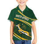 South Africa Rugby Personalized Bokke Kid Hawaiian Shirt Springboks - Stronger Together - Aussie Hoodie