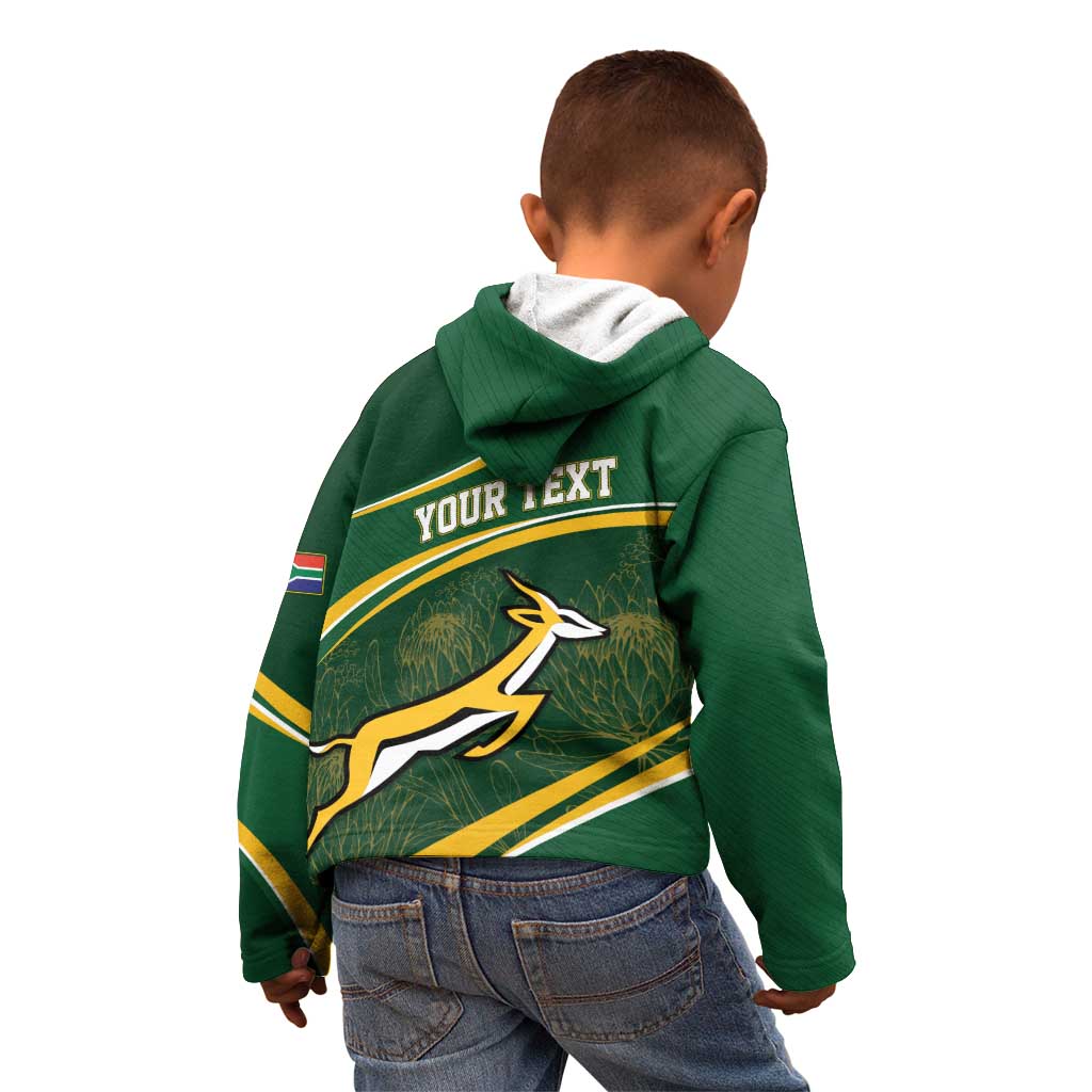 South Africa Rugby Personalized Bokke Kid Hoodie Springboks - Stronger Together - Aussie Hoodie