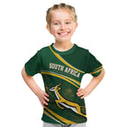 South Africa Rugby Personalized Bokke Kid T Shirt Springboks - Stronger Together - Aussie Hoodie