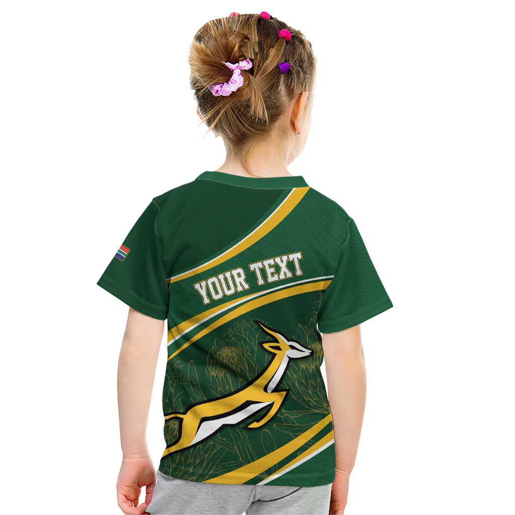 South Africa Rugby Personalized Bokke Kid T Shirt Springboks - Stronger Together - Aussie Hoodie