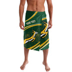 South Africa Rugby Personalized Bokke Lavalava Springboks - Stronger Together - Aussie Hoodie