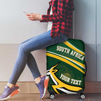 South Africa Rugby Personalized Bokke Luggage Cover Springboks - Stronger Together - Aussie Hoodie