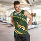 South Africa Rugby Personalized Bokke Men Tank Top Springboks - Stronger Together - Aussie Hoodie