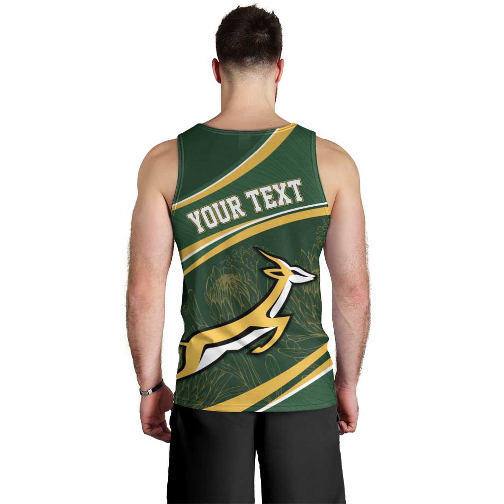 South Africa Rugby Personalized Bokke Men Tank Top Springboks - Stronger Together - Aussie Hoodie