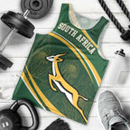 South Africa Rugby Personalized Bokke Men Tank Top Springboks - Stronger Together - Aussie Hoodie