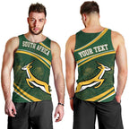 South Africa Rugby Personalized Bokke Men Tank Top Springboks - Stronger Together - Aussie Hoodie