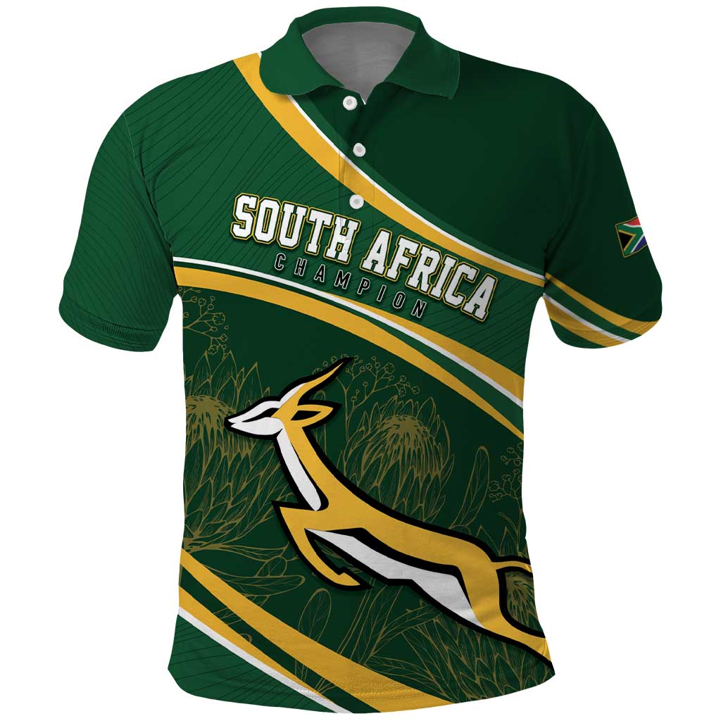 South Africa Rugby Personalized Bokke Polo Shirt Springboks - Stronger Together - Aussie Hoodie